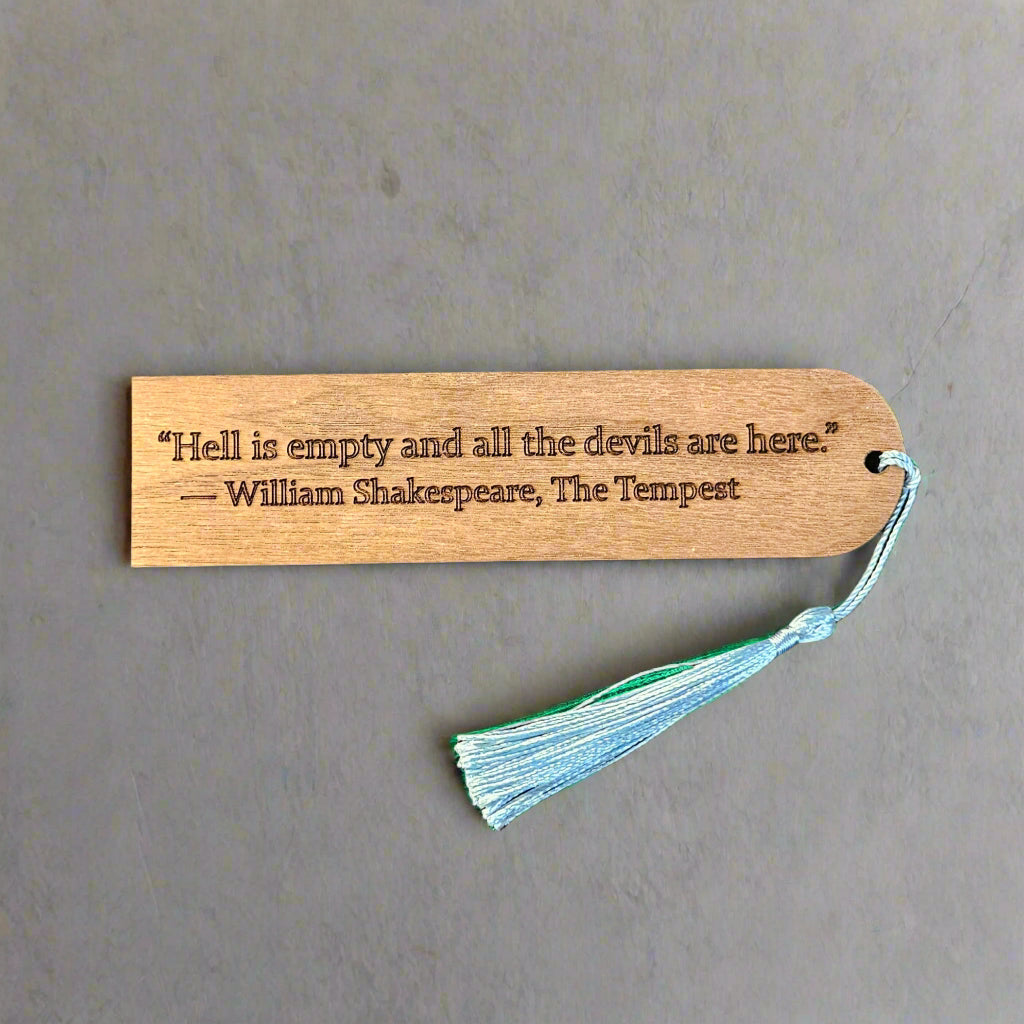 Wooden Bookmark - Wedding favor idea