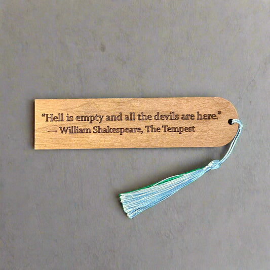 Wooden Bookmark - Wedding favor idea